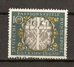 Stamps : Europe : Germany :  DBP (RFA) Fiestas de la Pasion - Oberamergau