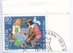 Stamps Switzerland -  cenicienta