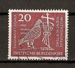 Stamps Germany -  DBP (RFA) 37 Congreso Eucaristico Internacional