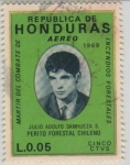 Sellos de America - Honduras -  Julio Adolfo Sanhueza
