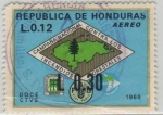 Stamps Honduras -  Campaña Contra Incendios Forestales