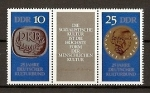 Stamps Germany -  DDR 25 Aniversario de la Asociacion Cultural Alemana