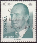 Stamps Spain -  ESPAÑA 2002 3859 Sello Rey D. Juan Carlos I 0,10€ usado Espana Spain Espagne Spagna Spanje Spanien 