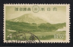 Stamps Japan -  Monte Asahi, en Hokkaido