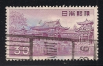 Stamps Japan -  Templo Japones.