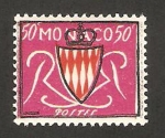 Stamps Monaco -  Escudo de armas