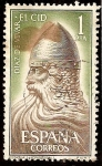 Stamps : Europe : Spain :  El Cid - Escultura de Juan Cristobal