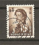 Stamps Hong Kong -  Elizabeth II