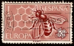Stamps Spain -  Abeja