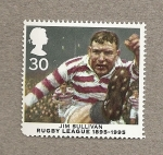 Stamps United Kingdom -  Jugadores Rugby