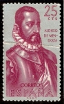Stamps : Europe : Spain :  Alonso de Mendoza