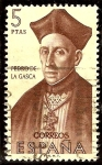 Stamps : Europe : Spain :  Pedro de la Gasca