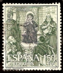 Stamps Spain -  Jesús con los doctores