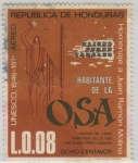 Stamps Honduras -  Habitante de la Osa