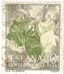 Sellos del Mundo : Europa : Espa�a : Coronación de Nuestro Señor - El Greco