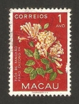 Stamps Macau -  flor artificial