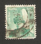 Sellos de Asia - Nepal -  rey mahendra