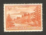 Stamps Australia -  norfolk - bahía de ball 