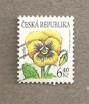 Sellos de Europa - Rep�blica Checa -  Flor