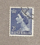 Sellos de Oceania - Australia -  Reina Isabel II