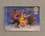 Stamps United Kingdom -  El león y la bruja