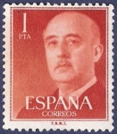 Stamps Spain -  Edifil 1153 Serie básica Franco 1