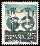Stamps Spain -  Congreso de Instituciones Hispánicas - Alegoría