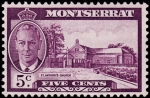 Stamps : Europe : United_Kingdom :  MONTSERRAT-Parroquia de S. Antony