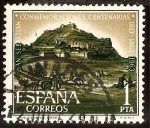 Stamps Spain -  Conmemoraciones centenarias de san Sebastián - Vista general