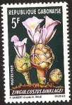 Stamps Africa - Gabon -  ZINGIB. COSTUS DINKLAGEI