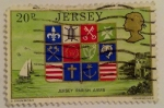Sellos del Mundo : Europa : Reino_Unido : Jersey Parish Arms