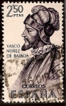 Stamps : Europe : Spain :  Forjadores de América - Vasco Nuñez de Balboa