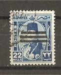 Stamps : Africa : Egypt :  Farouk 1- (Republica)