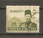 Stamps : Africa : Egypt :  Farouk 1
