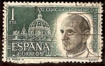 Stamps Spain -  Concilio Vaticano II - Pablo VI pp.