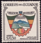 Stamps : America : Ecuador :  Escudos de  Ecuador
