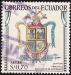 Stamps Ecuador -  Escudos de  Ecuador