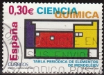 Sellos de Europa - Espa�a -  ESPAÑA 2007 4310 Sello Ciencia Quimica Tabla Periodica de Elementos de Mendeleiev usado Espana Spain