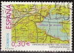 Stamps : Europe : Spain :  ESPAÑA 2007 4314 Sello Cartografia Basica de la Tierra usado Espana Spain Espagne Spagna Spanje