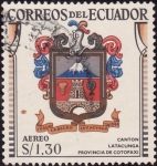 Stamps Ecuador -  Escudos de  Ecuador