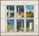 Stamps Spain -  ESPAÑA 2007 4348 Sellos ** MNH HB Faros Españoles Punta del Hidalgo Tenerife, Cabo Mayor Cantabria, 