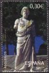 Stamps Spain -  ESPAÑA 2007 4351A Sello Arqueologia Estatua de Asclepios Gerona Conjunta Grecia usado Espana Spain