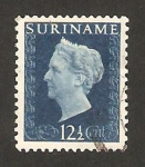 Stamps America - Suriname -  reina wilhelmine
