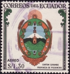 Stamps Ecuador -  Escudos de  Ecuador