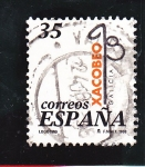 Stamps : Europe : Spain :  Xacobeo 99