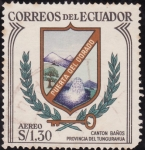 Stamps Ecuador -  Escudos de  Ecuador