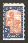 Stamps Africa - Sudan -  Lechera en el mercado