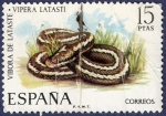 Stamps : Europe : Spain :  Edifil 2196 Víbora de Lataste 15