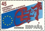 Stamps Spain -  PRESIDENCIA ESPAÑOLA DE LAS COMUNICACIONES EUROPEAS