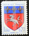 Sellos del Mundo : Europa : Francia : Escudo 0,20